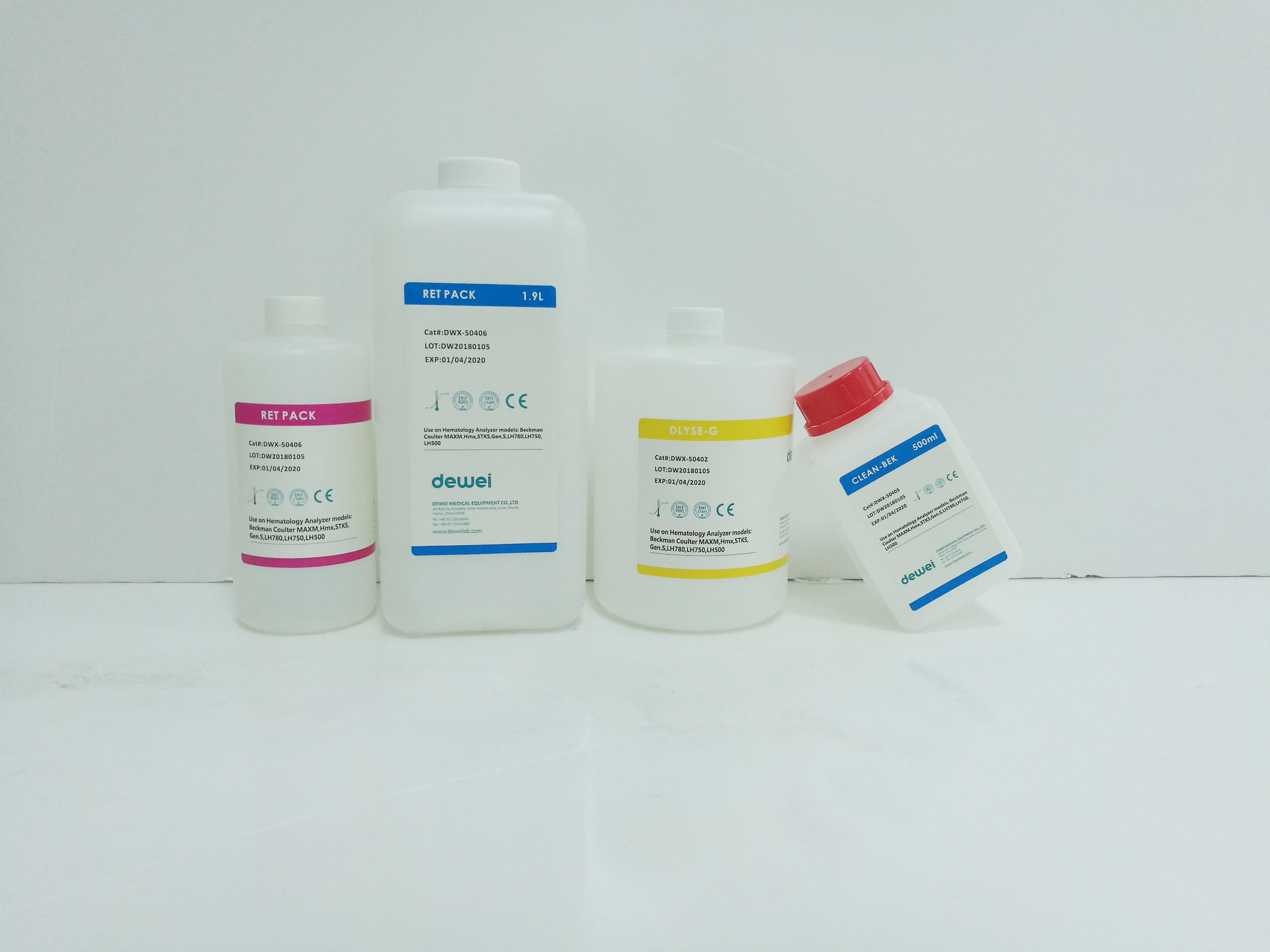 Blood Hematology Beckman Coulter Reagents MAXM/HMX/STKS