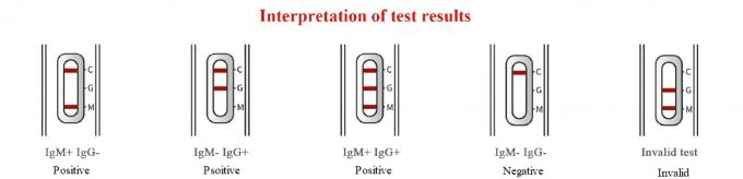 Lateral Flow Rapd Test 2019-NCoV Covid-19 IgG/IgM Antibody15 mins POCT Test 1