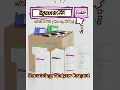 XN-350, XN-550, XN Series Analyzer Reagents Sysmex Hematology Closed System Barcode Chip RFID Card