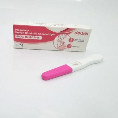 Rapid HCG Pregnancy Urine Test Dipstick Strip Pen CE ISO13485 NMPA Approved
