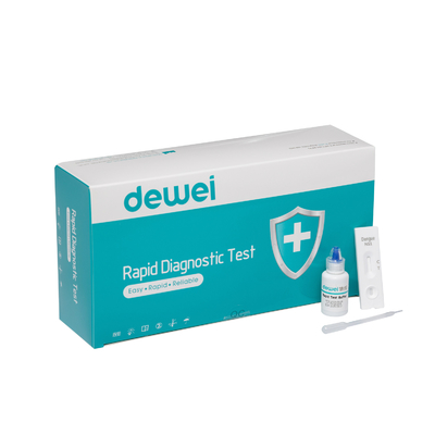 CE Dengue Antigen DEN NS1 Rapid Test Kit Cassette For Whole Blood Serum Plasma