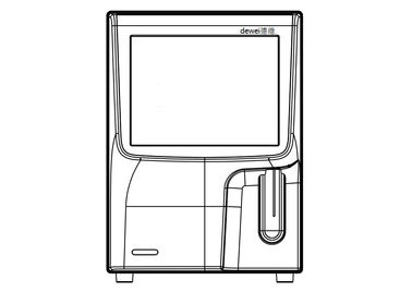 DW-3680 Auto CBC Hematology Analyzer 21 Parameters 2 Reagent 1 Test / Minute For Labs Clinics