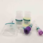 CE DNA Extraction Kit Glass Saliva Collection Tubes Polyurethane Sponge Material