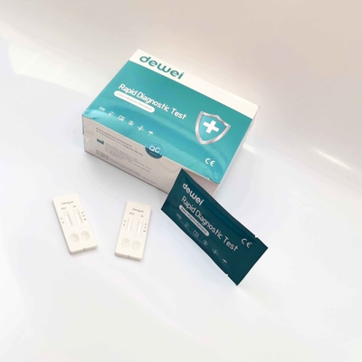 Dengue NS1 IgGIgM Combo Rapid Test Cassette 10 Mins Reading For Human