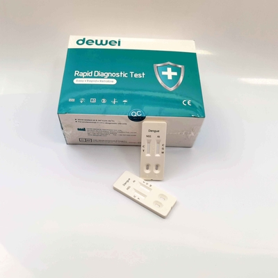 CE Dengue Antigen DEN NS1 Rapid Test Kit Cassette For Whole Blood Serum Plasma