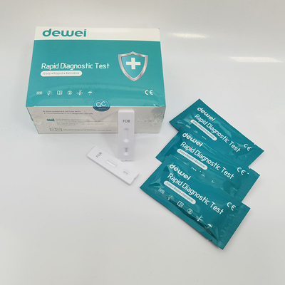 Tumor Marker One Step FOB Rapid Test Cassette Stool Feces Sample For Colorectal Cancer