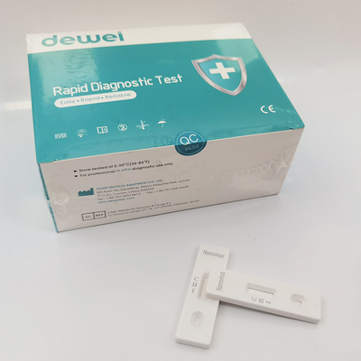 Diagnostic Norovirus Antigen Rapid Test Cassette 5-15mins For Stool Feces Sample