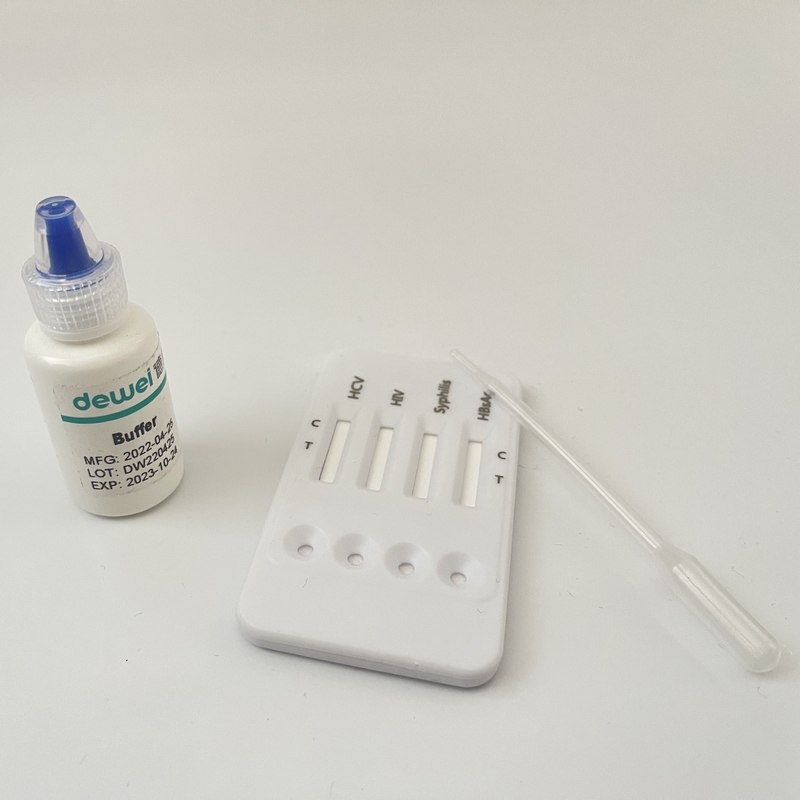 Candida Albicans Rapid Test Kit With Vaginal Swab Cassette Device Kit