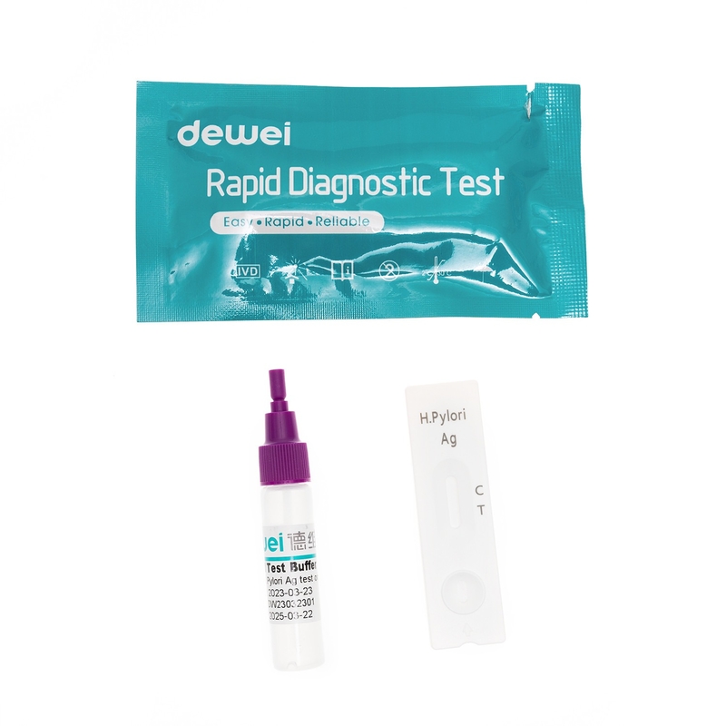 CE H Pylori Antigen Test Kit Feces Sampling Rapid Diagnostic Kit High Accuracy