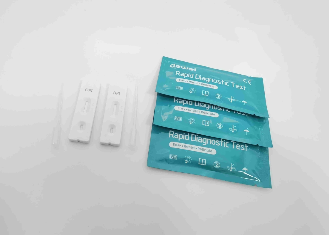 DOA OPI Urine Rapid Test Strip Cassette 5-10 minutes FDA CE Certified