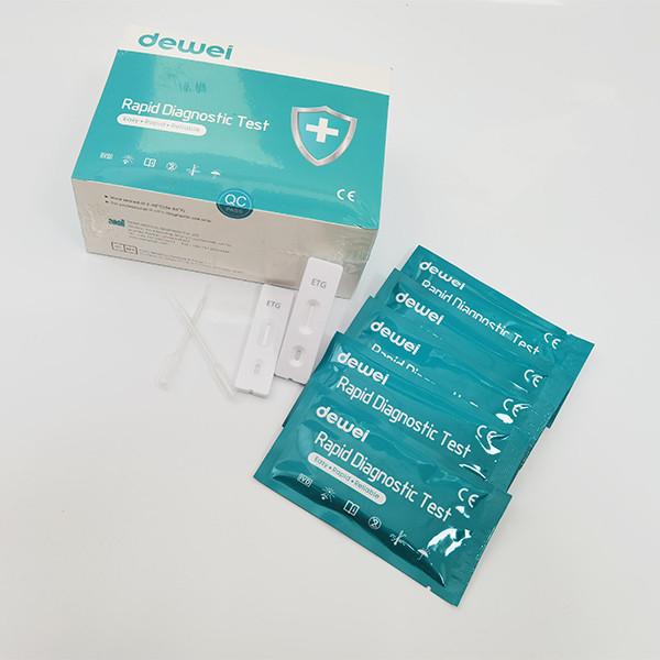 Ethyl Glucuronide ETG Urine Test Strips Abuse Drug 3 Mins Rapid Test Kit