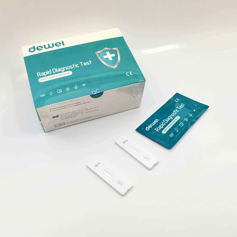 Cassette Hep B Rapid Test Kit Hepatitis B Envelope Antibody Test Detection Kit